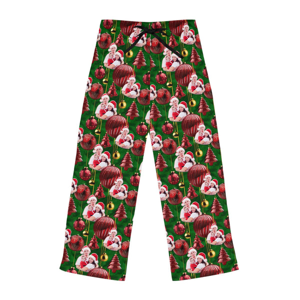 Women's Custom Holiday Ornament Pajama Pants